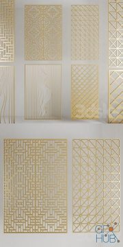 Golden panels