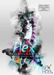 GraphicRiver - 3D Flex Photoshop Action 23309142