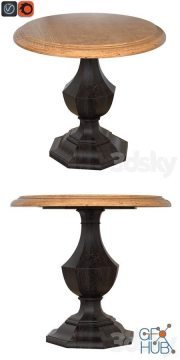 Hooker Furniture Sanctuary Wood Round Accent Table 5402-50001