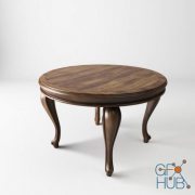 Wooden classic coffee table