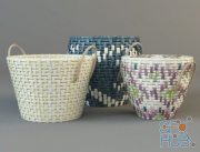 3 baskets by Zara Home