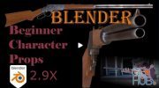 Skillshare – Blender Beginner: Your first Character Prop