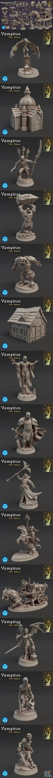 Vampires – 3D Print