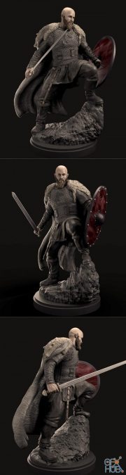 Ragnar Lothbrock Vikings – 3D Print