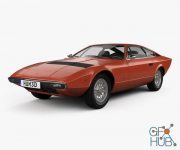 Super car Maserati Khamsin 1977