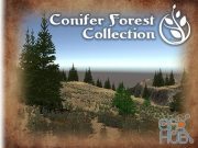 Unity Asset – Conifer Forest Collection