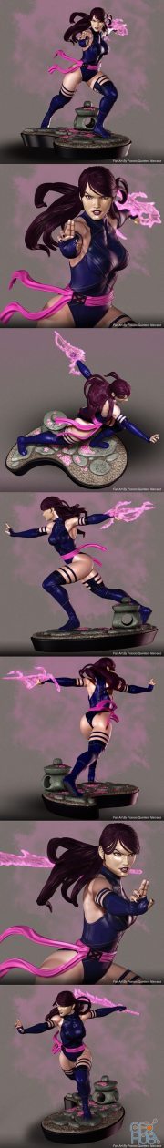 Psylocke (X-Men) – 3D Print