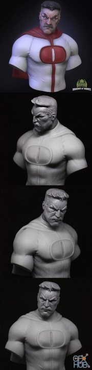 Omni Man - Bust – 3D Print