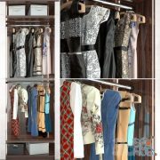 Wardrobe VENERE Capital collection, segment C women's clothing