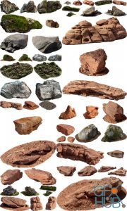 Megascans – 3d rocks (different collections)