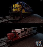 SD60 Locomotive (PBR)