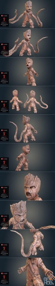 Ravager Groot – 3D Print