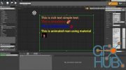 Unreal Engine Marketplace – Horizon UI Plugin (DialogueMsgTextBlock and Flipbook)