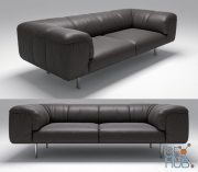 Bebop modern sofa by Poltrona Frau