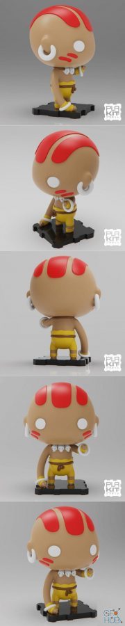 Dhalsim – 3D Print