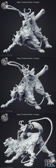 Sandor Forsaken Warden & Chopper – 3D Print