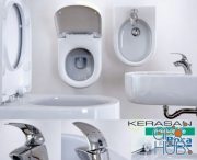 Toilet and bidet FLO by Kerasan