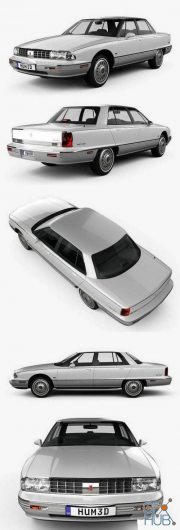 Hum 3D car Oldsmobile 98 1991