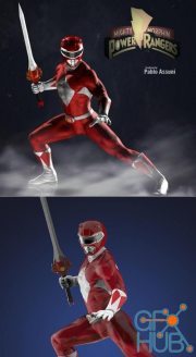 Power Ranger Red – 3D Print