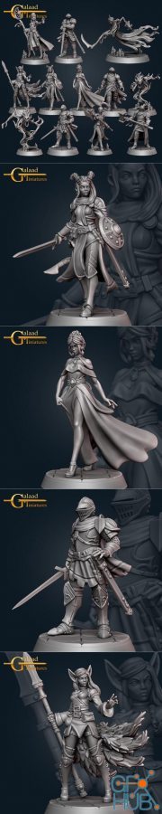 Galaad Miniatures December 2021 – 3D Print