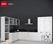 Kitchen set Atelier by Scavolini