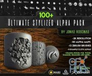 Cubebrush – 100+ Ultimate Stylized Alpha Pack by J Roscinas