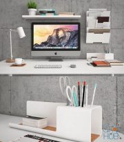 IKEA set – Bekant Desk with Fjallberget