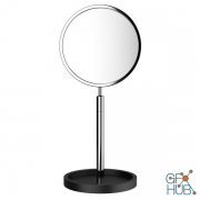 Black Stone Cosmetic Mirror by Decor Walther