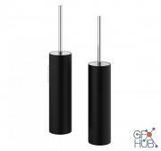 Black Stone Toilet Brush by Decor Walther