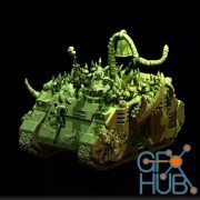 Tank with Flu – 3D Print