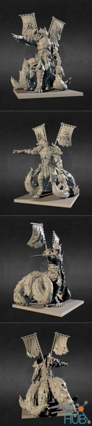 ODA kitsune shogun – 3D Print