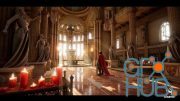 Unreal Engine – King Arthur Castle Interior Environment