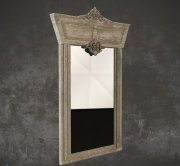 Manor House Whitewashed, Salvaged Boat Wood Leaner mirrors by Restoration Hardware