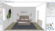 Skillshare – SketchUp 2021 Quick Start: How to Model Your Bedroom