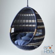 Crate and Barrel Swing Chair (max 2016, fbx)