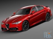 Alfa Romeo Giulia Quadrifoglio 2016 by 3D Squir
