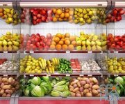 Refrigerated showcase Fortune with vegetables