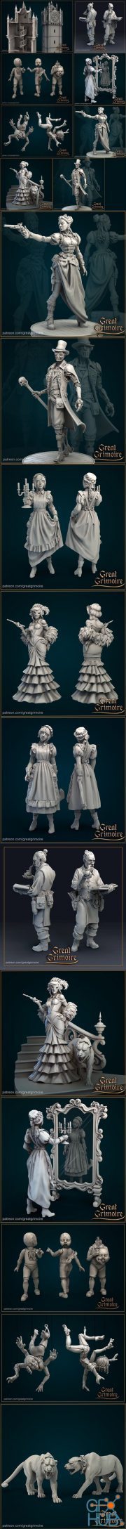 Great Grimoire The Tower of Brassmourne May 2021 – 3D Print