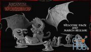 Arcanum Workshop – Welcome Pack and March Release – 3D Print