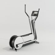 Modern walk-in fitness machine