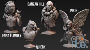 The Oasis - Busts – 3D Print
