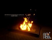 ArtStation – UE4 VFX Intro: Fire Image Sequence, partical and material Tutorial