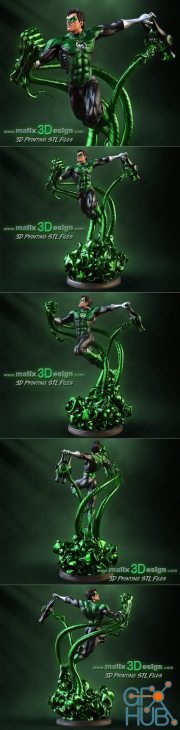 Green Lantern – 3D Print