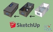 Skillshare – Sketchup – Architecture & Interior Design with a Project
