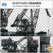 PHOTOBASH – Shipyard Cranes