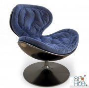 Velvet Arm chair