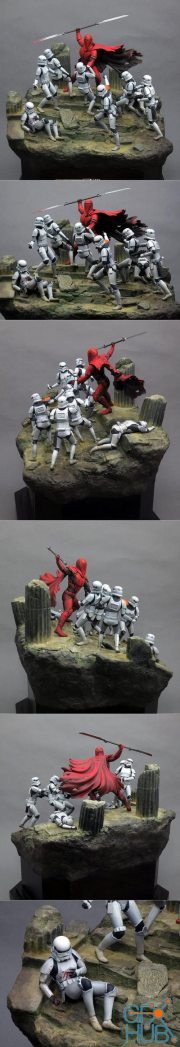 Star Wars Crimson Empire Kir Kanos – 3D Print