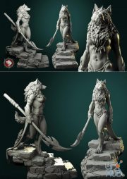 Werewolf Queen – 3D Print