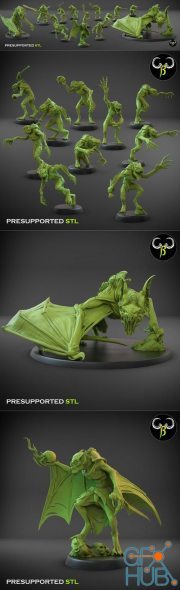 Clay Beast Creation - Crypt Nightmares March 2021 – 3D Print