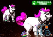 Venomized Unicorn Pooping – 3D Print